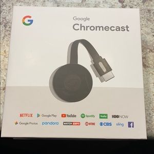 Google Chromecast, New** Never Used**